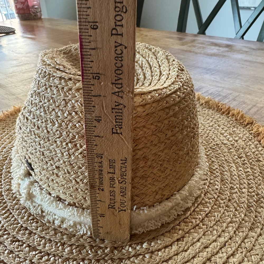 C.C Tan Straw Hat - Picture 6 of 7
